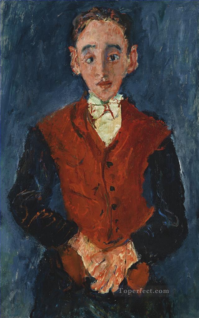 the chamber valet Chaim Soutine Oil Paintings
